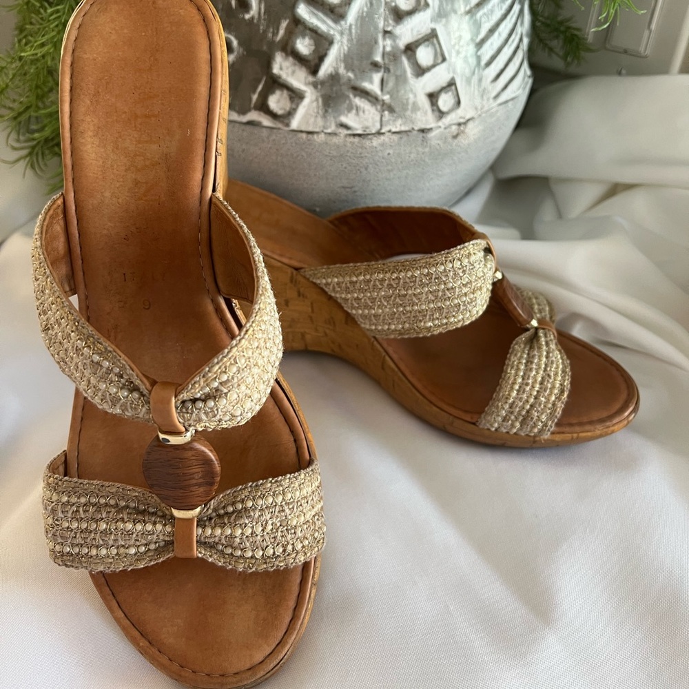 Cork Italia Wedges